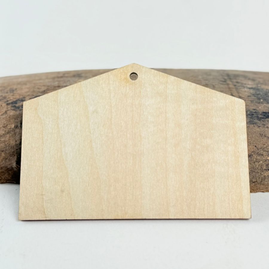 木質繪馬祈福卡