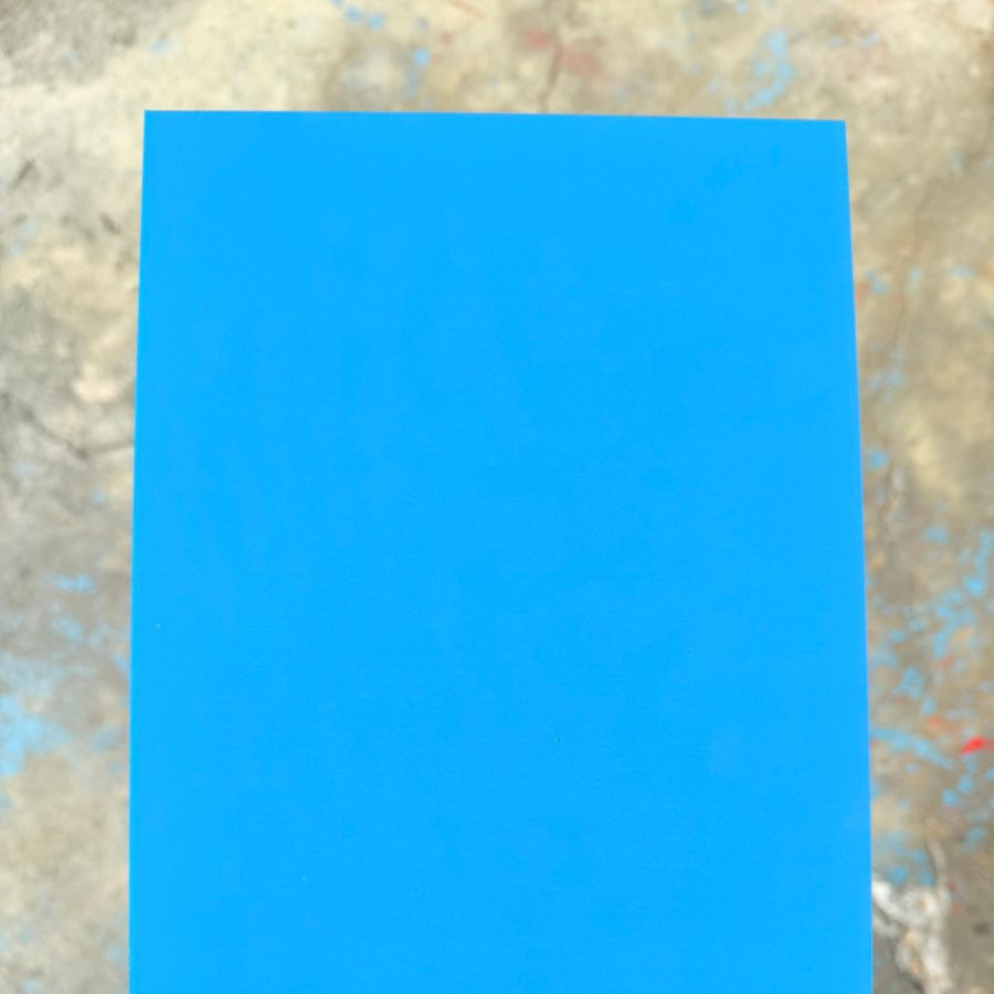 ABS 雙色板 藍面白底