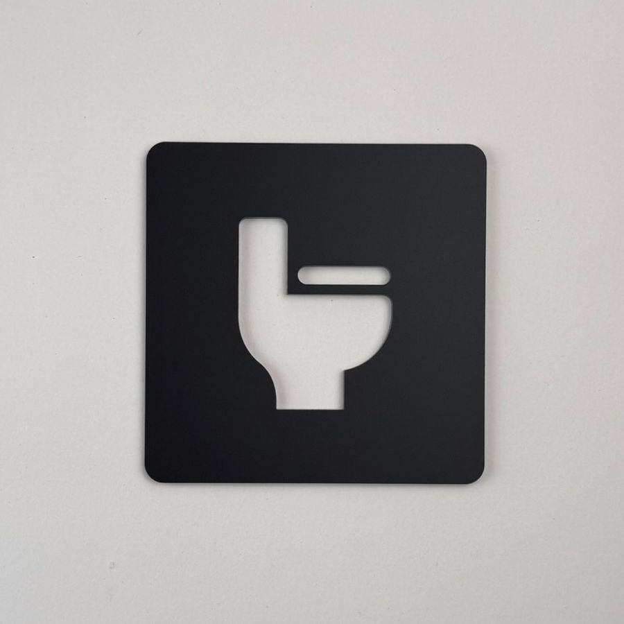 坐式馬桶指示牌