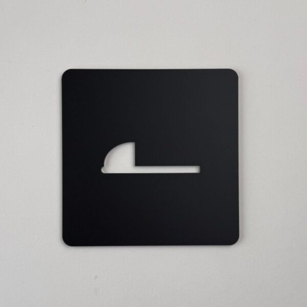 蹲式馬桶指示牌