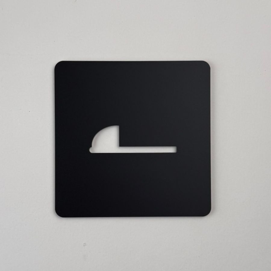 蹲式馬桶指示牌