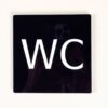 廁所指示 WC 立體指示牌
