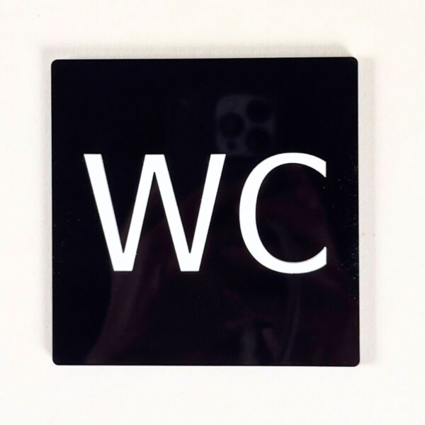 WC 立體指示牌