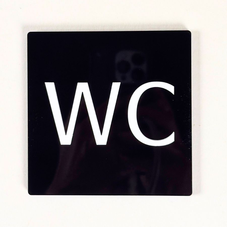 WC 立體指示牌